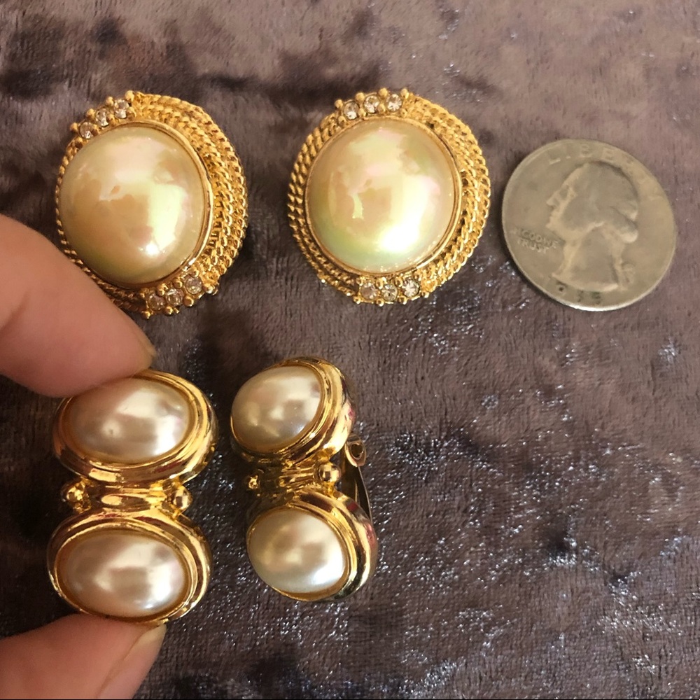 Vintage Pearl Earrings